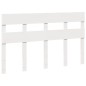 vidaXL Letto senza Materasso Bianco 120x200 cm Legno Massello di Pino vidaXL Letto senza Materasso Bianco 120x200 cm Legno Massello di Pino