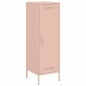 vidaXL Credenza Rosa 36x39x113 cm in Acciaio vidaXL Credenza Rosa 36x39x113 cm in Acciaio