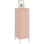 vidaXL Credenza Rosa 36x39x113 cm in Acciaio vidaXL Credenza Rosa 36x39x113 cm in Acciaio