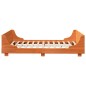 vidaXL Letto senza Materasso Marrone Cera 160x200 cm in Legno di Pino vidaXL Letto senza Materasso Marrone Cera 160x200 cm in Legno di Pino