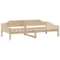 vidaXL Letto senza Materasso 90x190 cm in Legno Massello di Pino