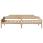 vidaXL Letto senza Materasso 90x190 cm in Legno Massello di Pino