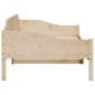 vidaXL Letto senza Materasso 90x190 cm in Legno Massello di Pino