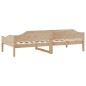 vidaXL Letto senza Materasso 90x190 cm in Legno Massello di Pino