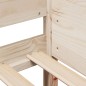 vidaXL Letto senza Materasso 90x190 cm in Legno Massello di Pino