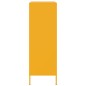 vidaXL Credenza Giallo Senape 68x39x113 cm in Acciaio vidaXL Credenza Giallo Senape 68x39x113 cm in Acciaio