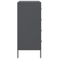 vidaXL Credenza Antracite 68x39x89 cm in Acciaio vidaXL Credenza Antracite 68x39x89 cm in Acciaio