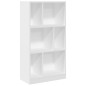 vidaXL Libreria Bianca 57x28,5x107,5 cm in Legno Multistrato vidaXL Libreria Bianca 57x28,5x107,5 cm in Legno Multistrato