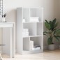 vidaXL Libreria Bianca 57x28,5x107,5 cm in Legno Multistrato vidaXL Libreria Bianca 57x28,5x107,5 cm in Legno Multistrato
