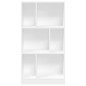 vidaXL Libreria Bianca 57x28,5x107,5 cm in Legno Multistrato vidaXL Libreria Bianca 57x28,5x107,5 cm in Legno Multistrato