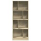 vidaXL Libreria Rovere Sonoma 57x28,5x141 cm in Legno Multistrato vidaXL Libreria Rovere Sonoma 57x28,5x141 cm in Legno Multistrato