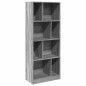vidaXL Libreria Grigio Sonoma 57x28,5x141 cm in Legno Multistrato vidaXL Libreria Grigio Sonoma 57x28,5x141 cm in Legno Multistrato