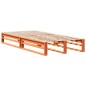 vidaXL Letto senza Materasso Marrone Cera 100x200 cm in Legno di Pino vidaXL Letto senza Materasso Marrone Cera 100x200 cm in Legno di Pino