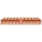 vidaXL Letto senza Materasso Marrone Cera 160x200 cm in Legno di Pino vidaXL Letto senza Materasso Marrone Cera 160x200 cm in Legno di Pino