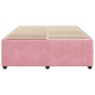 vidaXL Giroletto Rosa 140x200 cm in Velluto vidaXL Giroletto Rosa 140x200 cm in Velluto
