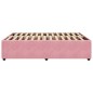 vidaXL Giroletto Rosa 140x200 cm in Velluto vidaXL Giroletto Rosa 140x200 cm in Velluto