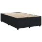 vidaXL Giroletto senza Materasso Nero 120x190 cm Velluto vidaXL Giroletto senza Materasso Nero 120x190 cm Velluto