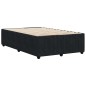 vidaXL Giroletto senza Materasso Nero 120x190 cm Velluto vidaXL Giroletto senza Materasso Nero 120x190 cm Velluto