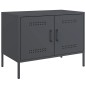 vidaXL Mobile TV Antracite 68x39x50,5 cm in Acciaio vidaXL Mobile TV Antracite 68x39x50,5 cm in Acciaio