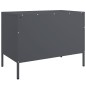 vidaXL Mobile TV Antracite 68x39x50,5 cm in Acciaio vidaXL Mobile TV Antracite 68x39x50,5 cm in Acciaio