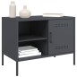 vidaXL Mobili TV 2pz Antracite 68x39x50,5 cm in Acciaio vidaXL Mobili TV 2pz Antracite 68x39x50,5 cm in Acciaio