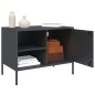 vidaXL Mobili TV 2pz Antracite 68x39x50,5 cm in Acciaio vidaXL Mobili TV 2pz Antracite 68x39x50,5 cm in Acciaio