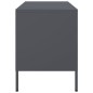 vidaXL Mobili TV 2pz Antracite 68x39x50,5 cm in Acciaio vidaXL Mobili TV 2pz Antracite 68x39x50,5 cm in Acciaio