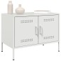 vidaXL Mobile TV Bianco 68x39x50,5 cm in Acciaio vidaXL Mobile TV Bianco 68x39x50,5 cm in Acciaio