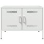 vidaXL Mobile TV Bianco 68x39x50,5 cm in Acciaio vidaXL Mobile TV Bianco 68x39x50,5 cm in Acciaio