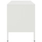 vidaXL Mobile TV Bianco 68x39x50,5 cm in Acciaio vidaXL Mobile TV Bianco 68x39x50,5 cm in Acciaio