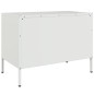 vidaXL Mobile TV Bianco 68x39x50,5 cm in Acciaio vidaXL Mobile TV Bianco 68x39x50,5 cm in Acciaio