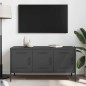 vidaXL Mobile TV Nero 100,5x39x50,5 cm in Acciaio vidaXL Mobile TV Nero 100,5x39x50,5 cm in Acciaio