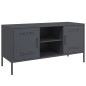 vidaXL Mobile TV Antracite 100,5x39x50,5 cm in Acciaio vidaXL Mobile TV Antracite 100,5x39x50,5 cm in Acciaio