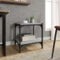 Mobile TV Grigio Sonoma 40x33x41 cm Legno Multistrato e Acciaio Mobile TV Grigio Sonoma 40x33x41 cm Legno Multistrato e Acciaio