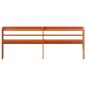 vidaXL Testiera con Ripiani Marrone Cera 180 cm Legno Massello di Pino vidaXL Testiera con Ripiani Marrone Cera 180 cm Legno Massello di Pino