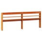 vidaXL Testiera con Ripiani Marrone Cera 180 cm Legno Massello di Pino vidaXL Testiera con Ripiani Marrone Cera 180 cm Legno Massello di Pino