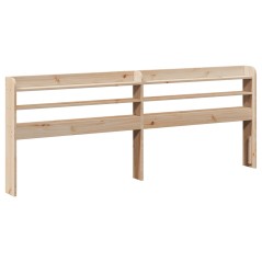 vidaXL Testiera con Ripiani 180 cm in Legno Massello di Pino