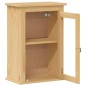 vidaXL Mobile Bagno a Parete Corona 45x27x64,5cm Legno Massello Pino vidaXL Mobile Bagno a Parete Corona 45x27x64,5cm Legno Massello Pino