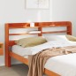 vidaXL Testiera con Ripiani Marrone Cera 135 cm Legno Massello di Pino vidaXL Testiera con Ripiani Marrone Cera 135 cm Legno Massello di Pino