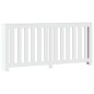 vidaXL Copertura Termosifone Bianca 175x20x82 cm in Legno Multistrato vidaXL Copertura Termosifone Bianca 175x20x82 cm in Legno Multistrato
