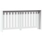 vidaXL Copertura Termosifone Bianca 175x20x82 cm in Legno Multistrato vidaXL Copertura Termosifone Bianca 175x20x82 cm in Legno Multistrato
