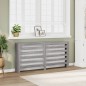 vidaXL Copertura Termosifone Sonoma 175x20x82 cm in Legno Multistrato vidaXL Copertura Termosifone Sonoma 175x20x82 cm in Legno Multistrato