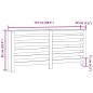 vidaXL Copertura Termosifone Sonoma 175x20x82 cm in Legno Multistrato vidaXL Copertura Termosifone Sonoma 175x20x82 cm in Legno Multistrato