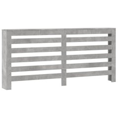 vidaXL Copertura Termosifone Grigio Cemento 175x20x82cm in Multistrato