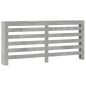 vidaXL Copertura Termosifone Grigio Cemento 175x20x82cm in Multistrato vidaXL Copertura Termosifone Grigio Cemento 175x20x82cm in Multistrato