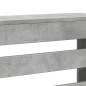 vidaXL Copertura Termosifone Grigio Cemento 175x20x82cm in Multistrato vidaXL Copertura Termosifone Grigio Cemento 175x20x82cm in Multistrato