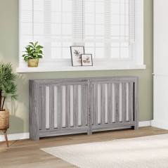 vidaXL Copertura Termosifone Sonoma 175x20x82 cm in Legno Multistrato