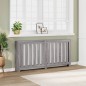 vidaXL Copertura Termosifone Sonoma 175x20x82 cm in Legno Multistrato