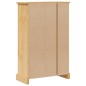 vidaXL Mobile da Bagno Corona 70x33x110 cm in Legno Massello di Pino vidaXL Mobile da Bagno Corona 70x33x110 cm in Legno Massello di Pino