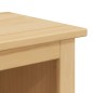 vidaXL Mobile da Bagno Corona 70x33x110 cm in Legno Massello di Pino vidaXL Mobile da Bagno Corona 70x33x110 cm in Legno Massello di Pino